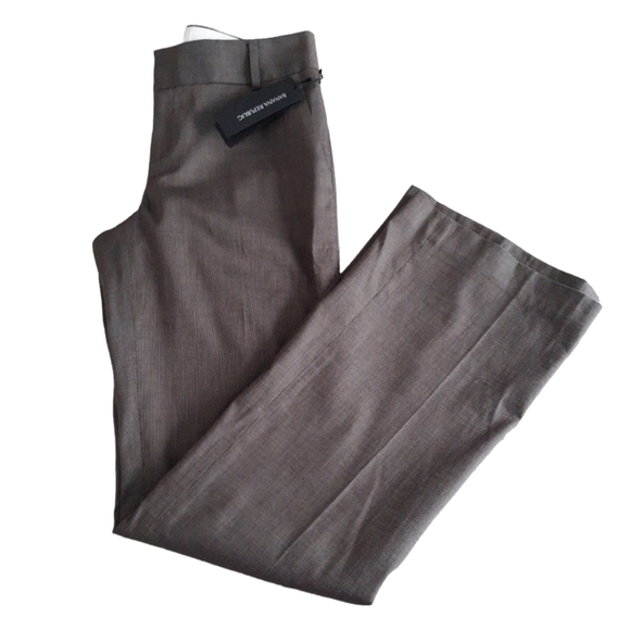 NWT Banana Republic Size 2 Original Martin Fit Classic Midrise Brown Dress Pants - Picture 5 of 16